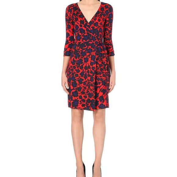 Diane Von Furstenberg Cache coeur Dress Size 2 - Picture 1 of 5
